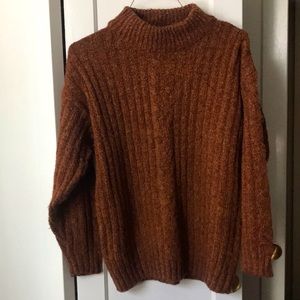 Vintage Denim Republic Chunky Sweater Turtle Neck